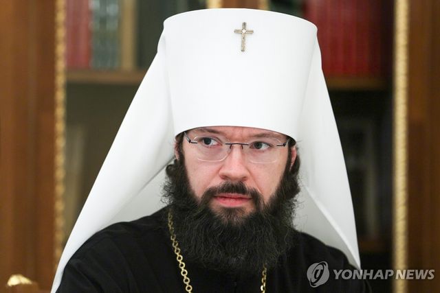 러시아 정교회 총대주교청 대외관계 부장인 안토니 대주교