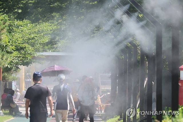  이어지는 무더위