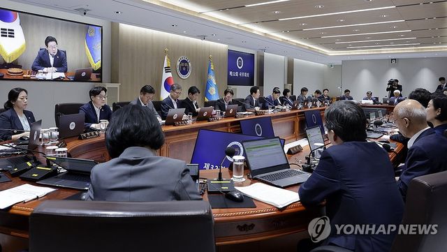 이재명 대통령 국무회의 주재