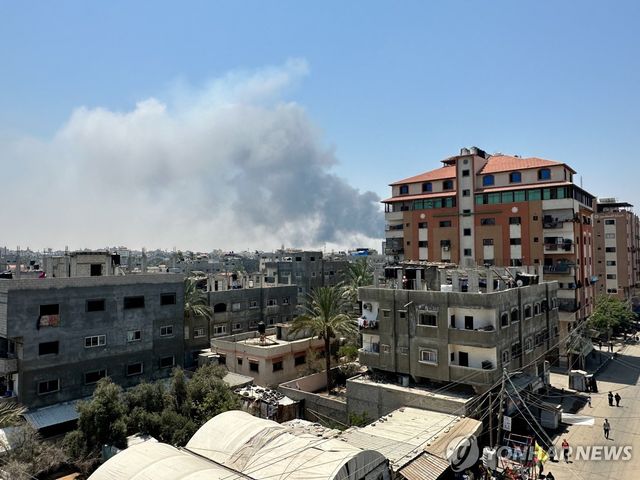 이스라엘, 가자지역 데이르알발라 첫 진격