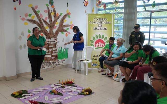 '여성의 집'에서 여성 역량 강화 워크숍