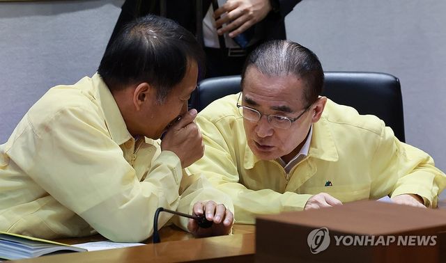 위성락 안보실장과 송기호 국정상황실장