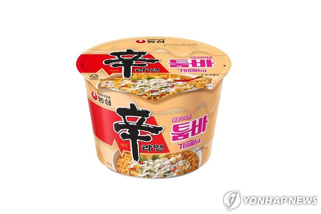 농심 '신라면 툼바 큰사발면'