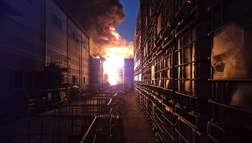 경북 칠곡군 가산면 플라스틱 제조공장 화재