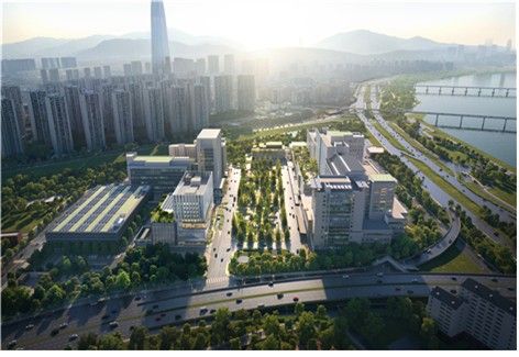 서울아산병원 증축공사 조감도