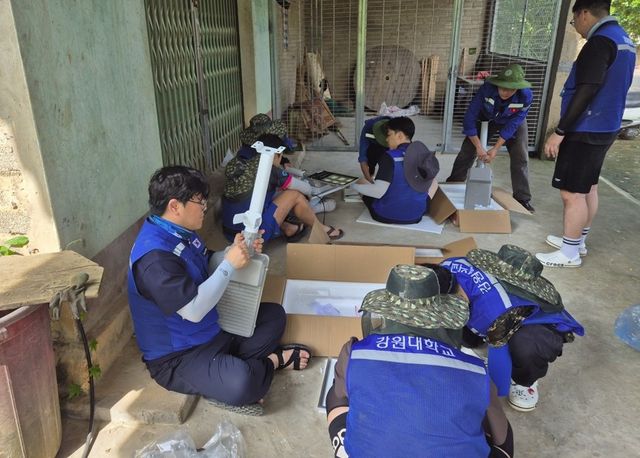 강원대 제10기 백령해외봉사단
