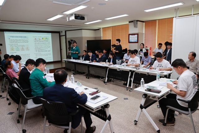 국정기획위원회 괴산 방문