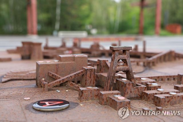 독일 에센 졸페라인 탄광 모형