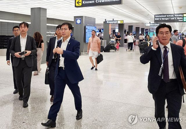 여한구 통상교섭본부장, 미국 도착