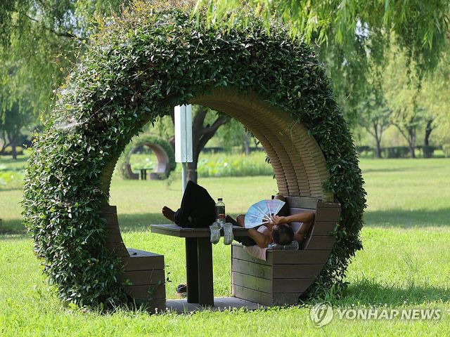 폭염엔 그늘이 최고