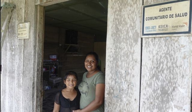 모기장 사업에 참여한 클라우디 씨