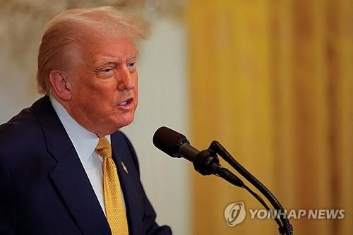 도널드 트럼프 미국 대통령