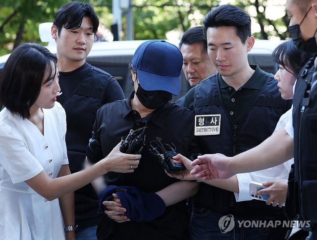 법정 흉기 살인미수 사건 피의자 영장실질심사