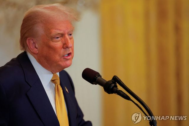 도널드 트럼프 미국 대통령