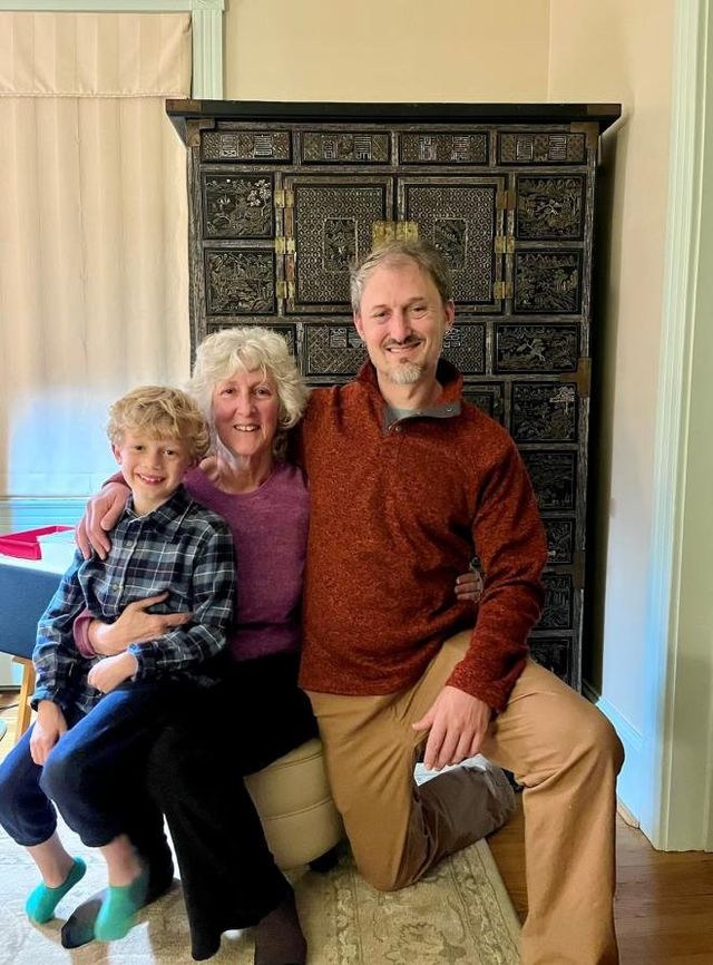 다이앤 도지 크롬 여사 가족 모습