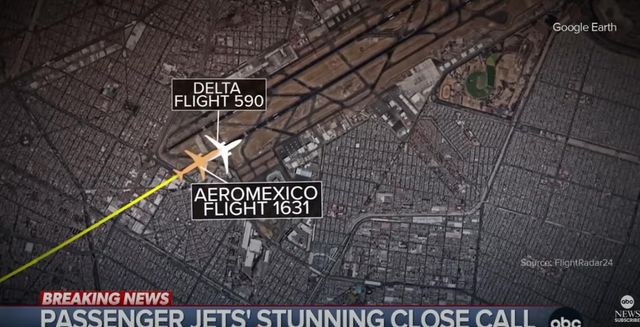 멕시코서 국적기가 美델타 여객기 위로 착륙 시도…가까스로 충돌 피해
