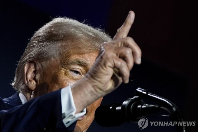 도널드 트럼프 미 대통령