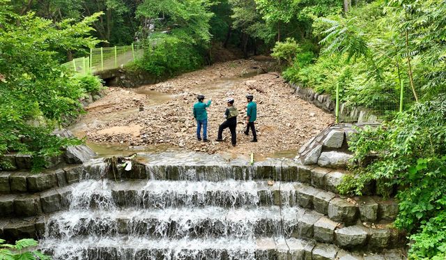 서산시 고북면 사방댐 