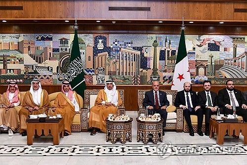 투자 합의 위해 사우디 방문한 사우디 대표단