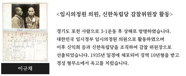 이규채 독립운동가