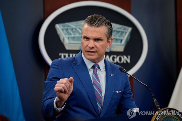 피트 헤그세스 미국 국방장관