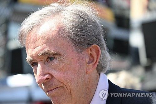 베르나르 아르노 LVMH 회장.