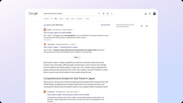 구글 '웹 가이드'