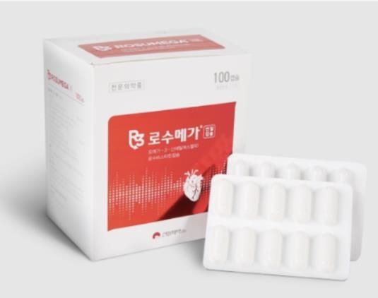 건일제약 이상지질혈증 치료제 로수메가연질캡슐