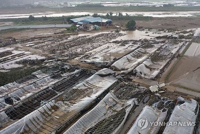 산청 집중호우 여파