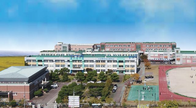 안강전자고 전경