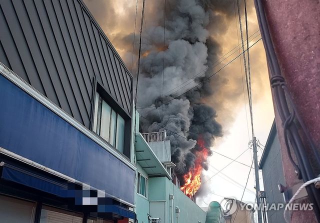 고창군 주택서 화재