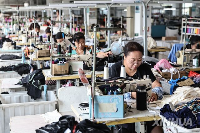 중국의 노동자들