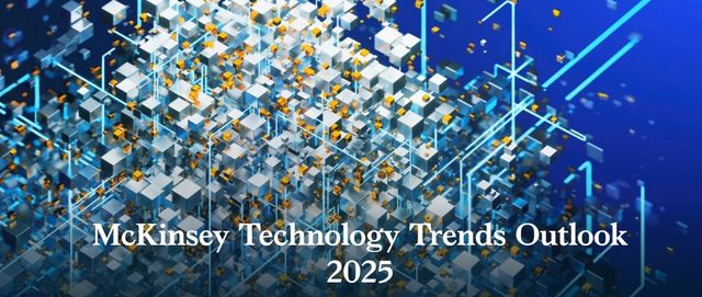 맥킨지 기술 트랜드 전망 2025 보고서 표지
