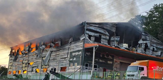 세종 자전거 물류창고 불 