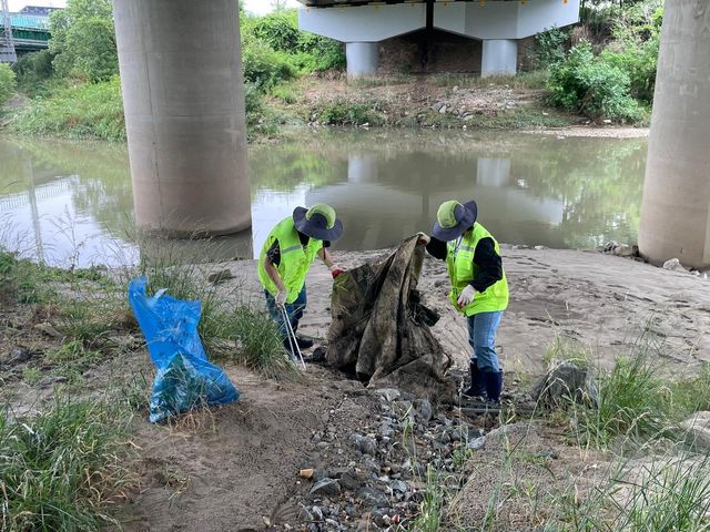 미호강 하천 정화 활동