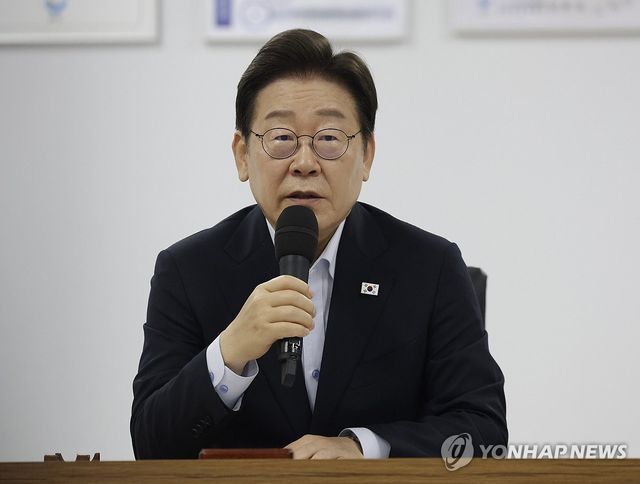 이재명 대통령, 산업재해 근절 현장 노사 간담회 발언