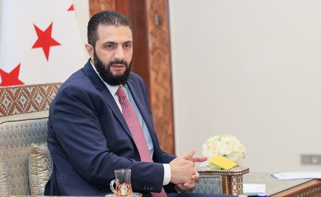 아메드 알샤라 시리아 임시대통령