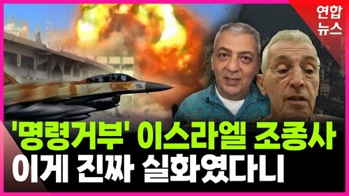[영상] 전설이 된 '명령거부'…이스라엘 조종사는 왜 쏘지 않았나 - 2