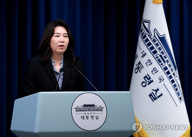 강유정 대통령실 대변인 현안 브리핑