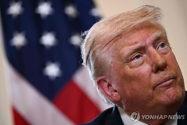 도널드 트럼프 미 대통령