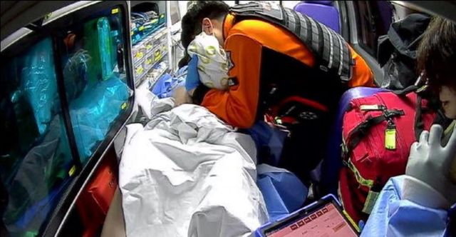 임산부 안심플러스 119구급서비스 이용 모습