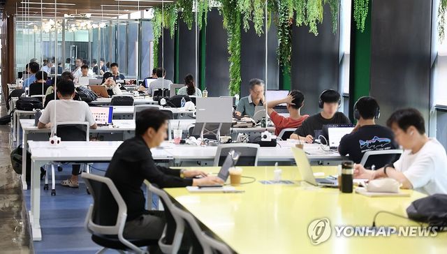 서울 마포구 공덕동 서울창업허브 모습