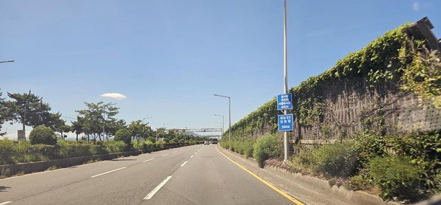 울산 아산로 전경