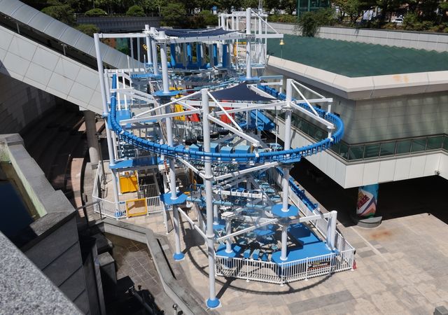 하이로프 클라이밍장 전경