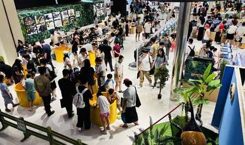 용산 아이파크몰 '몰캉스족' 붐벼