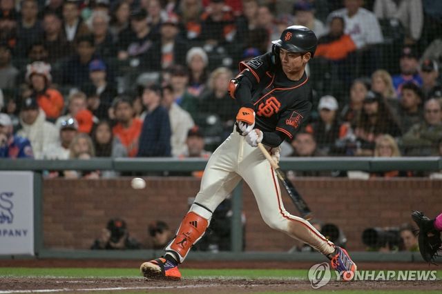 이정후의 타격 모습. 