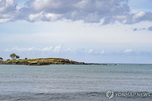 지난 25일 하와이 바다 풍경