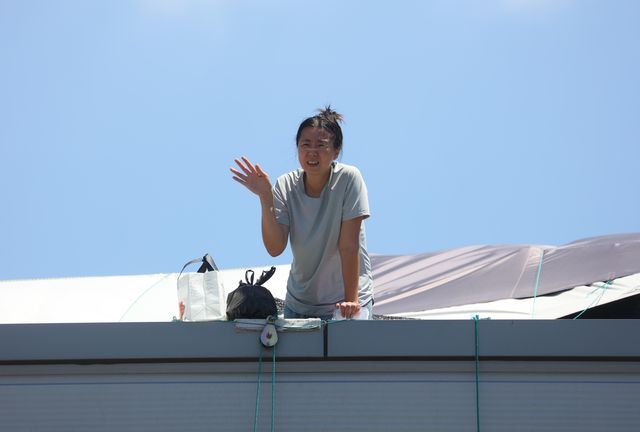 '끝 모를 고공농성'