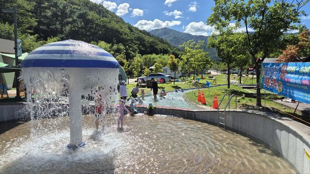 캠핑도 하고 물놀이도 즐기는 영남알프스 야영장 