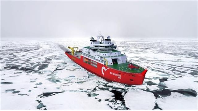 차세대 쇄빙연구선 조감도